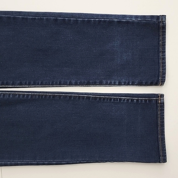 American Eagle Outfitters Women's Dark Wash Blue Skinny Jeans Stretch Sz 10 Long - Picture 6 of 15